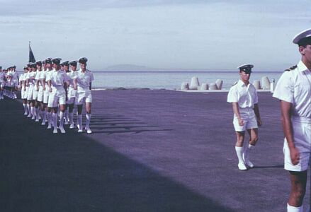 Passing Out March Past - Starboard Watch. 1986