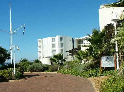 Approach to the main entrance