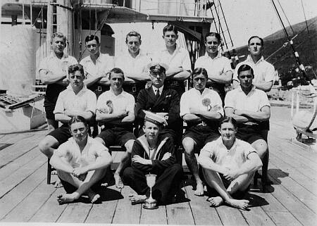 Winners of the annual Cutter race 1930