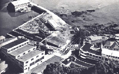 SANC General Botha Gordonâ€™s Bay in 1956 after completion of the new building program.