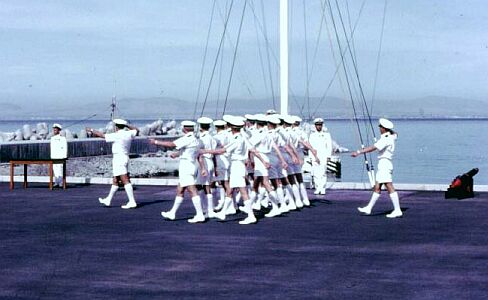 Passing Out March Past - Port Watch.
