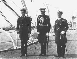 The Earl of Clarendon, Admiral Evans